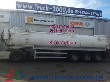 Farm trailer Kroll Hochdrucksaugspüler 26000L*4 Kammern* ADR: picture 1