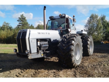 Wheel tractor White White