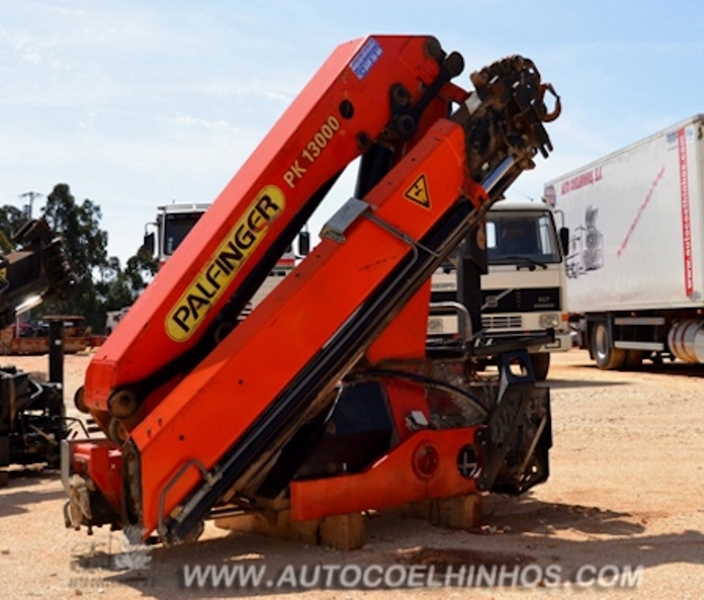 Palfinger PK 13000 B truck mounted crane from Portugal for sale at