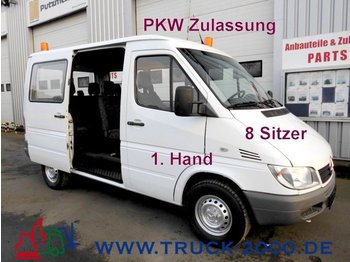 Minibus Mercedes-Benz 208 CDI Sprinter 8 Sitzer Klima/ Standhzg.,/ AHK