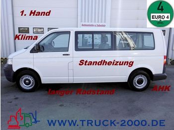 Minibus, Passenger van VW T5 2.5 TDI Lang 7 Sitzer 1.Hand Scheckheft Klima: picture 1