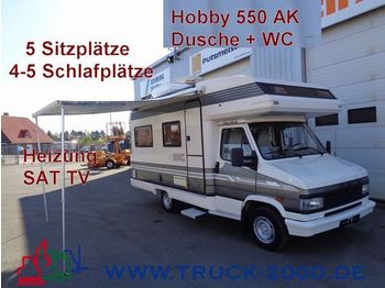 Camper van HOBBY 550 AK2.5TDI 5Sitzplätze*Markise*Dusche+WC: picture 1
