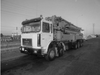 Concrete pump truck BOMBA DE HORMIGON PUTZMEISTER 52 M MAN 30361 1986: picture 1