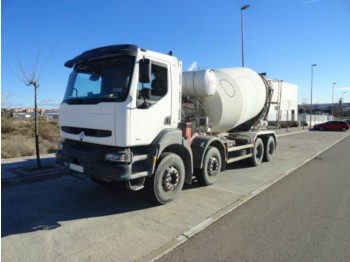 Concrete mixer truck CAMION HORMIGONERA RENAULT 385 8X4 2001 10M3: picture 1