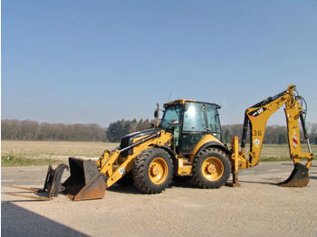 Backhoe loader CAT 444E (SCHAUFEL UND GABEL): picture 1