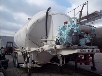 Construction equipment for transportation of bulk materials HERMANNS 31m3..ALUMINIUM..KOMPRESSOR BETICO: picture 1