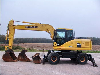 Wheel excavator Komatsu PW180-7K (INCL. 3 BUCKETS): picture 1