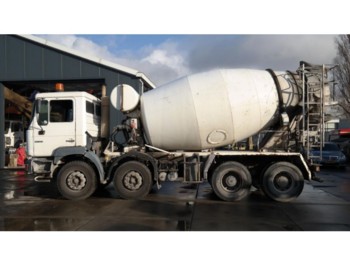 Concrete mixer truck MAN 32.364 8X4 MIXER MANUAL GEARBOX PROBLEM!: picture 1