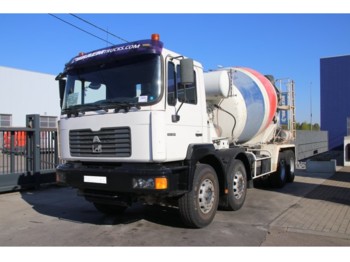 Concrete mixer truck MAN 32.364 VF + MIXER STETTER: picture 1