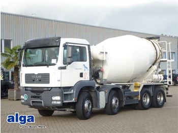 Concrete mixer truck MAN 35.400 8x4 BB TGA, Trommel 1 Jahr alt, 9.000 ltr.: picture 1