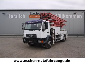 Concrete pump truck MAN LE 18.280 4x2, Putzmeister BSF 28.11 HLS, 28 Mtr: picture 1