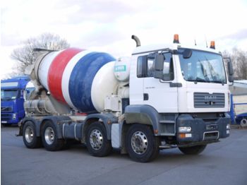Concrete mixer truck MAN TGA 32.360 Betonmixer 9 Kubik: picture 1