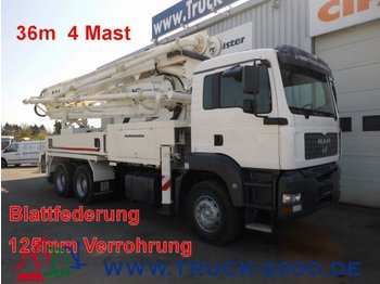 Concrete pump truck MAN TGA 33.360 Putzmeister M36-4 Betonpumpe 4xMast: picture 1
