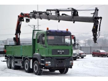 Mobile crane MAN TGA 41.430 Pritsche 6,70 m + KRAN * 8x4!: picture 1