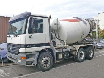 Concrete mixer truck MERCEDES-BENZ Actros 2631: picture 1