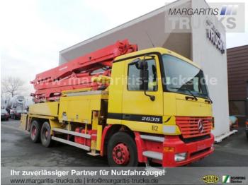 Concrete pump truck Mercedes-Benz 2635 6x4 Putzmeister 36m ZX DE-Fahrzeug EUR3: picture 1