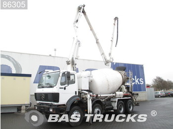 Concrete mixer truck Mercedes-Benz 3233 B Pumpe+Mixer Manual Big-Axle: picture 1