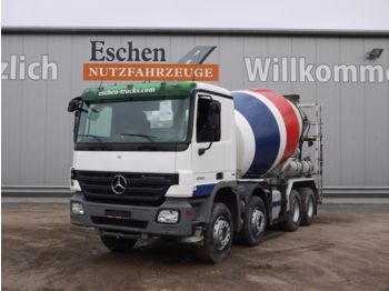 Concrete mixer truck Mercedes-Benz 3241 8x4, Klima, 9 m³ Liebherr: picture 1