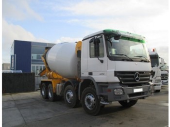 Concrete mixer truck Mercedes-Benz 3246 MIXER STETTER 9M³ 8x4: picture 1