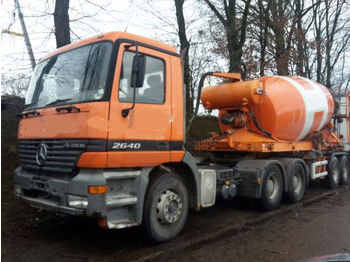 Concrete mixer truck Mercedes-Benz ACTROS 2640 ls + mixer: picture 1
