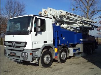 Concrete mixer truck Mercedes-Benz ACTROS 3241 8x4 EURO4 PUTZMEISTER BSF 42-5.16H: picture 1