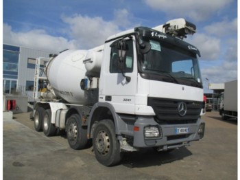 Concrete mixer truck Mercedes-Benz ACTROS 3241 MIXER LIEBHERR + TAPIS: picture 1