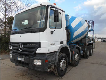 Concrete mixer truck Mercedes-Benz  Actros 3236 k 3 pedals: picture 1