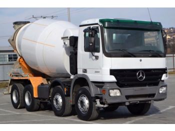 Concrete mixer truck Mercedes-Benz Actros 3241 Betonmischer * 8x4 * Top Zustand!: picture 1