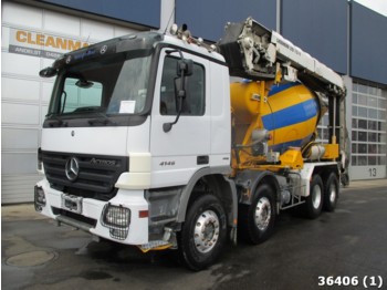 Concrete mixer truck Mercedes-Benz Actros 4146 8x4 Liebherr 8m3: picture 1