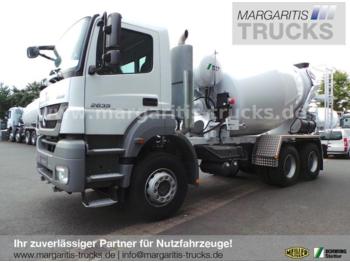 New Concrete mixer truck Mercedes-Benz Axor 2636 B 6x4 Stetter AM 7 FHC BL EUR3: picture 1