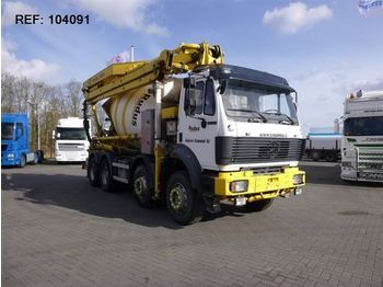 Concrete mixer truck Mercedes-Benz SK3234 8X4 PUMP MIXER MANUAL FULL STEEL HUB REDU: picture 1