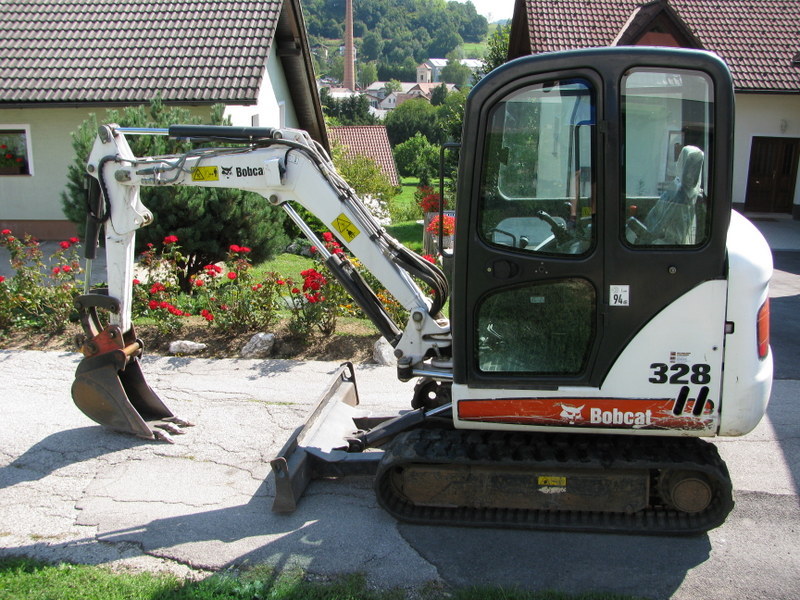 BOBCAT 328 mini excavator from Slovenia for sale at Truck1, ID 1219347