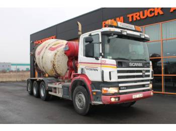 Concrete mixer truck Scania P114GB8X4*4NA380: picture 1