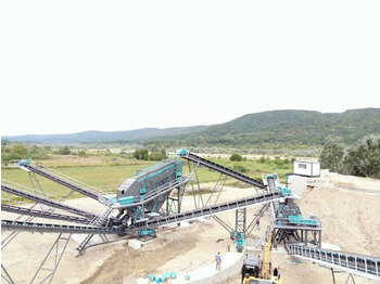Constmach 250 TPH Stationary Aggregate and Sand Washing Plant - Screener