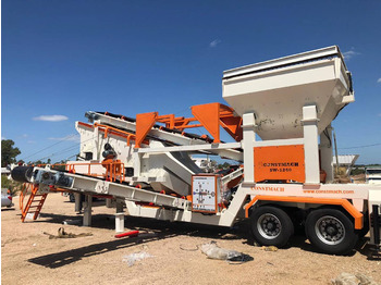 Constmach 60-200 TPH Mobile Sand Screening and Washing Plant - Screener