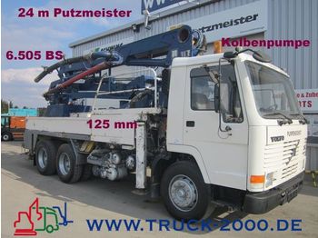 Concrete pump truck VOLVO FL 7-100 Putzmeister24m Betonpumpe Hallenmeister: picture 1