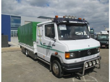 Curtain side van Mercedes-Benz 609D DOKA 4x2