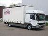 Curtainsider delivery van Mercedes-Benz Atego 818L Gr. Haus Klima Curtainsider E-5 TANG