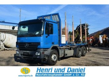 Forestry trailer for transportation of timber MERCEDES-BENZ: picture 1