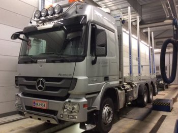 Forestry trailer for transportation of timber Mercedes-Benz Actros 3560L 8x4*4, Alucar puutavaravarustus: picture 1