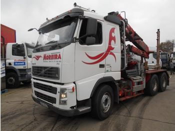 Forestry trailer for transportation of timber Volvo Fh 520 /crane wood holz: picture 1
