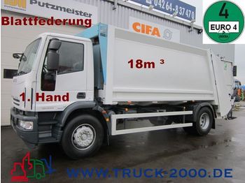 Garbage truck for transportation of garbage IVECO 180 E25 Premium Hersteller Farid 18m³*80-1.100: picture 1