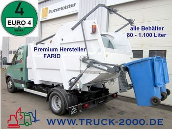 Garbage truck for transportation of garbage IVECO Daily Müllwagen 5m³-1.1 Schüttung- 2x vorhanden: picture 1