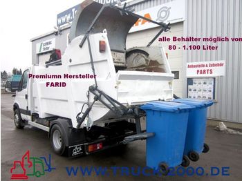 Garbage truck for transportation of garbage IVECO Daily Müllwagen 5m³-1.1 Schüttung- 4x vorhanden: picture 1