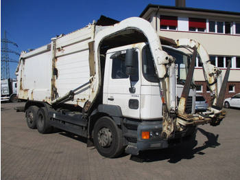 Garbage truck for transportation of garbage MAN 26.314 6x2 Heil/Frontloader/Euro3: picture 1
