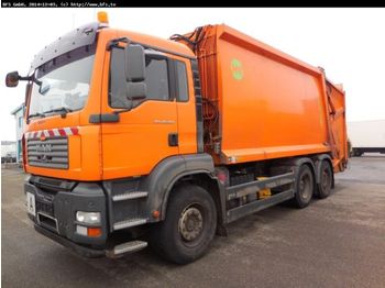 Garbage truck for transportation of garbage MAN TGA 28.360 6x2-4 BL HL HN Cityloader 23,3 - City: picture 1