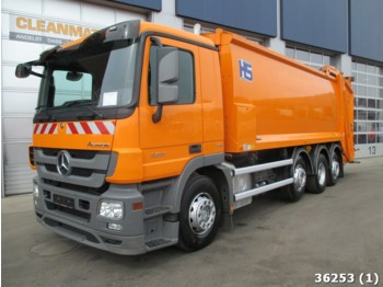 Garbage truck Mercedes-Benz Actros 3241 Euro 5 BlueTec 27m3: picture 1