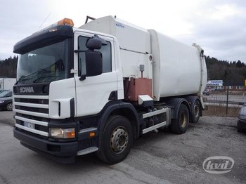 Garbage truck Scania P114GB 4NA340 (högerstyrd) 6x2 Garbage truck (side loader): picture 1