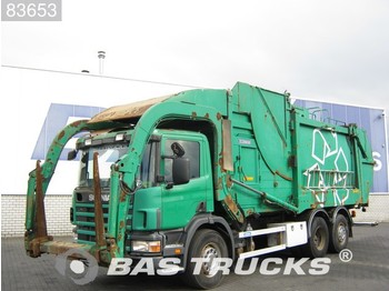 Garbage truck Scania P114G 340 Euro 3 Heil Euro-Half-Pack Aufbau: picture 1