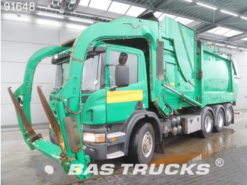 Garbage truck Scania P420 Lift+Lenkachse Euro 5 Heil Euro-Half-Pack A: picture 1